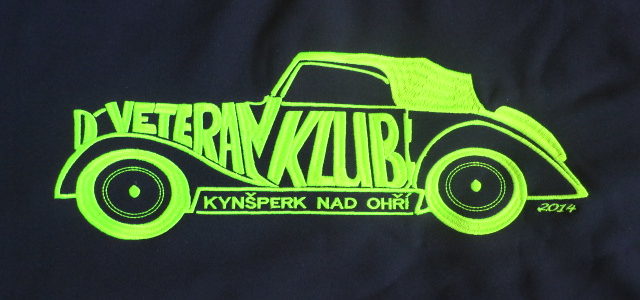 Výšivky auta